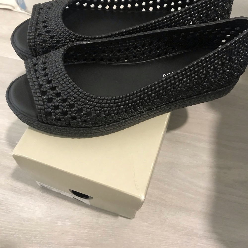 Melissa/ Jason Wu Camilla Black Sandals